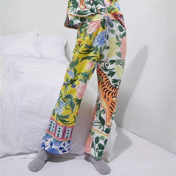 Anthropologie Other - Anthropologie x Lil Sire Tigresa Flannel Sleep Pants Small NWT